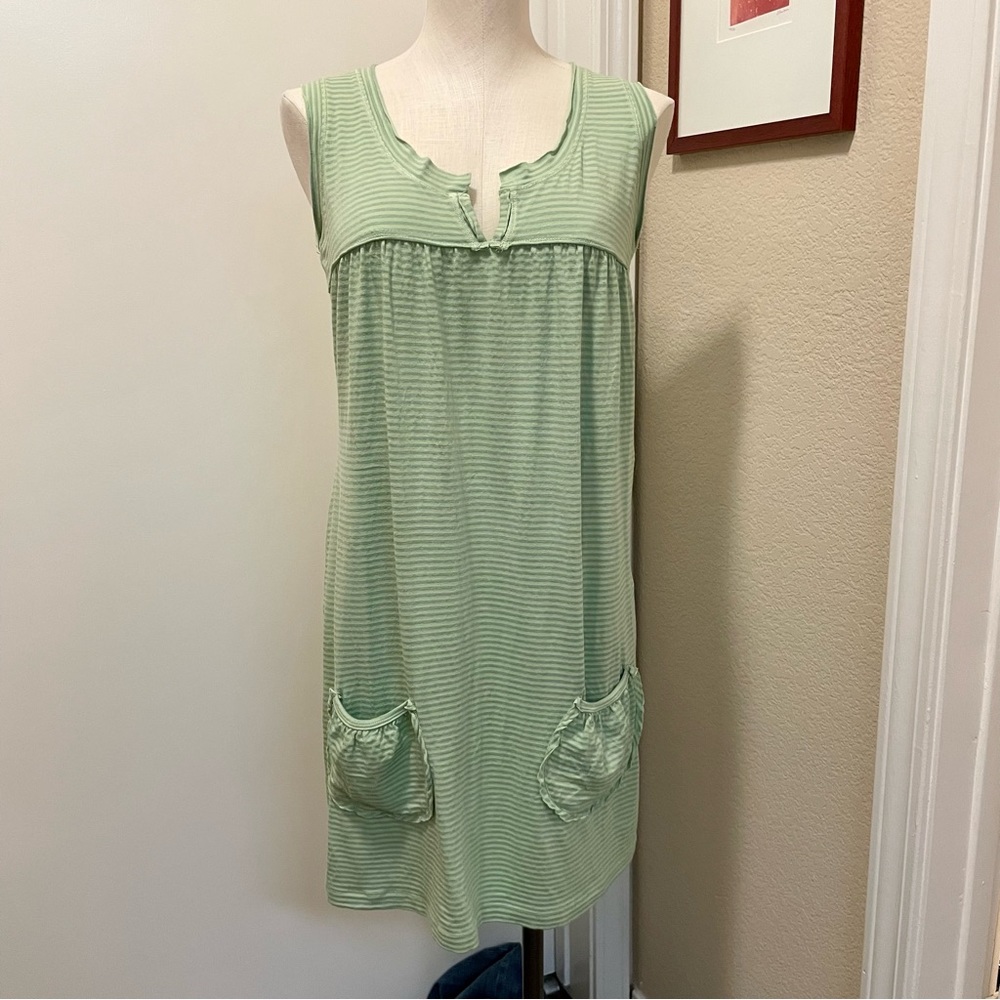 City Lights green striped sundress - Picture 13 of 13